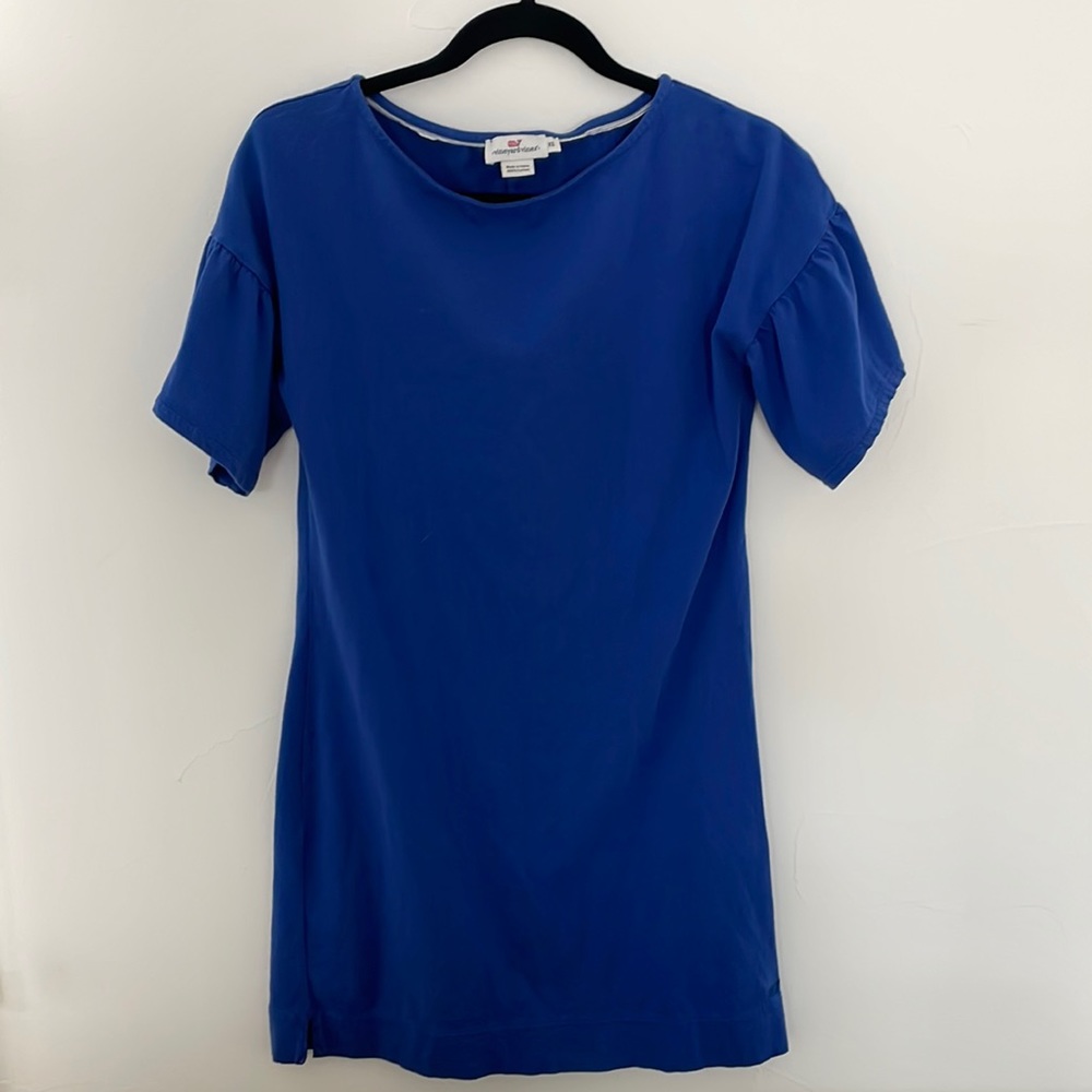 Vineyard Vines t shirt dress blue size XS EUC